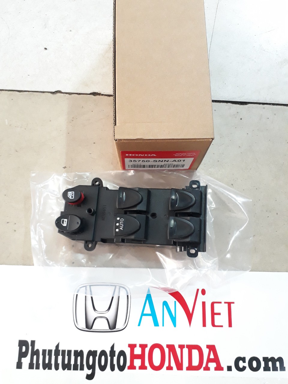 Công tắc lên xuống kính tổng xe honda CIVIC